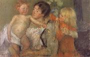Mary Cassatt After the bath china oil painting artist